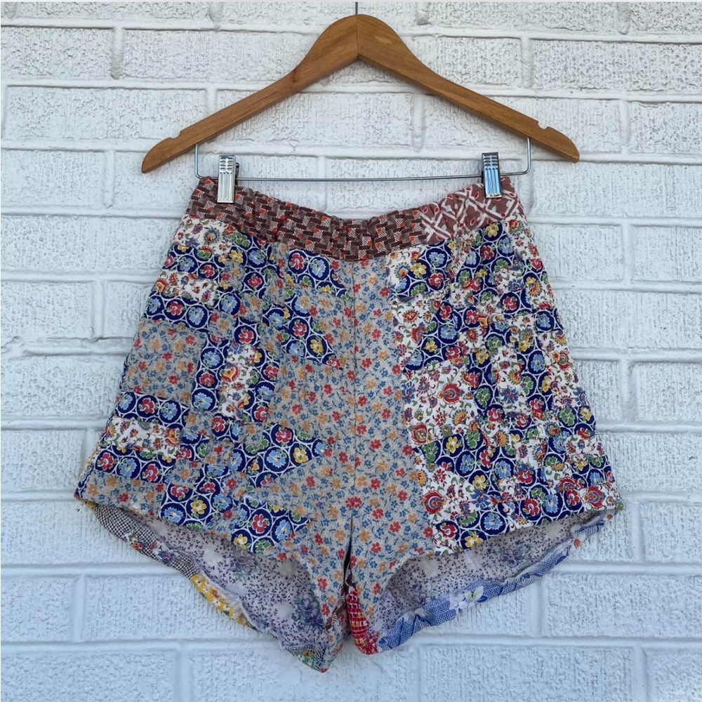 Floral Patchwork Women's Shorts